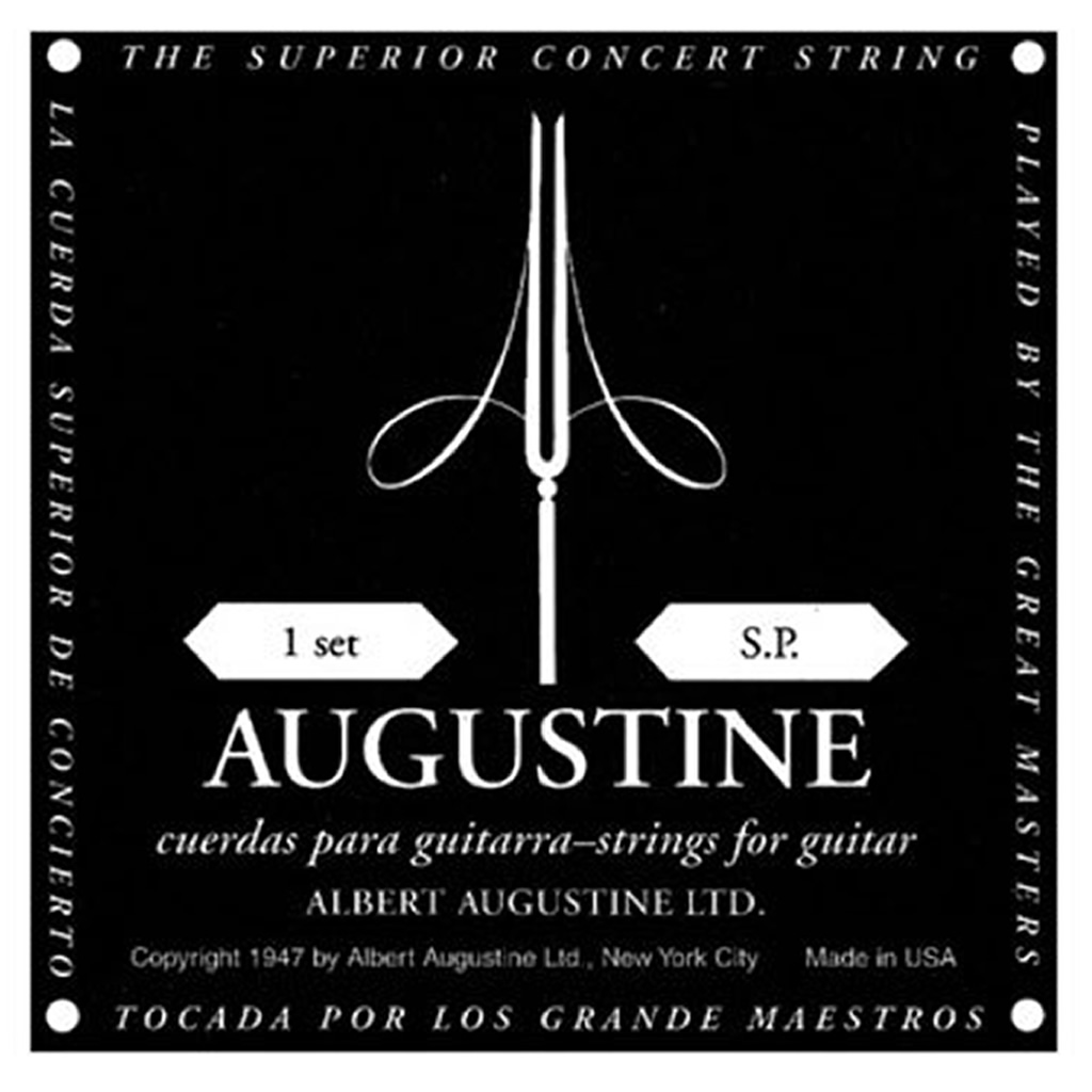 Augustine Classic Black Label Regular Trebles / Low Tension Basses