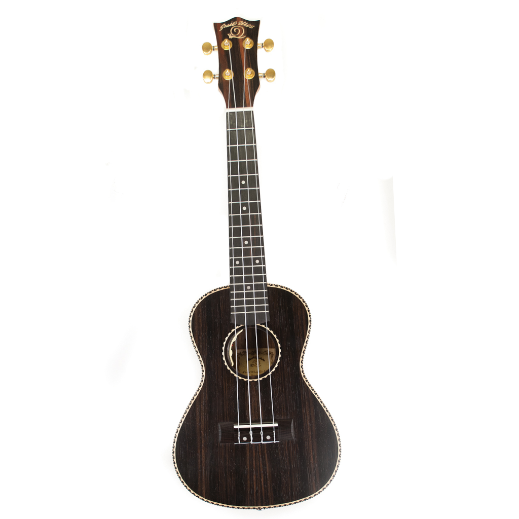 Snail UKC-E498EQ Ebony Electro Concert Ukulele