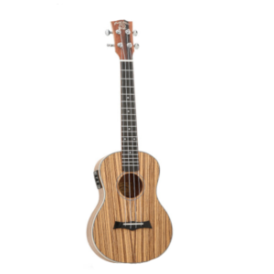 Snail UKT-528EQ Zebrawood Tenor Electro Ukulele