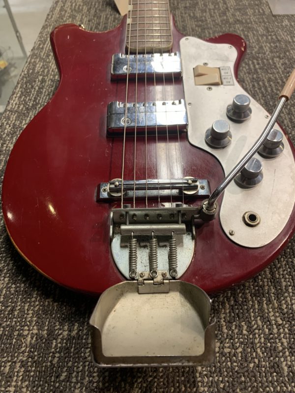 electric teisco guitar repair