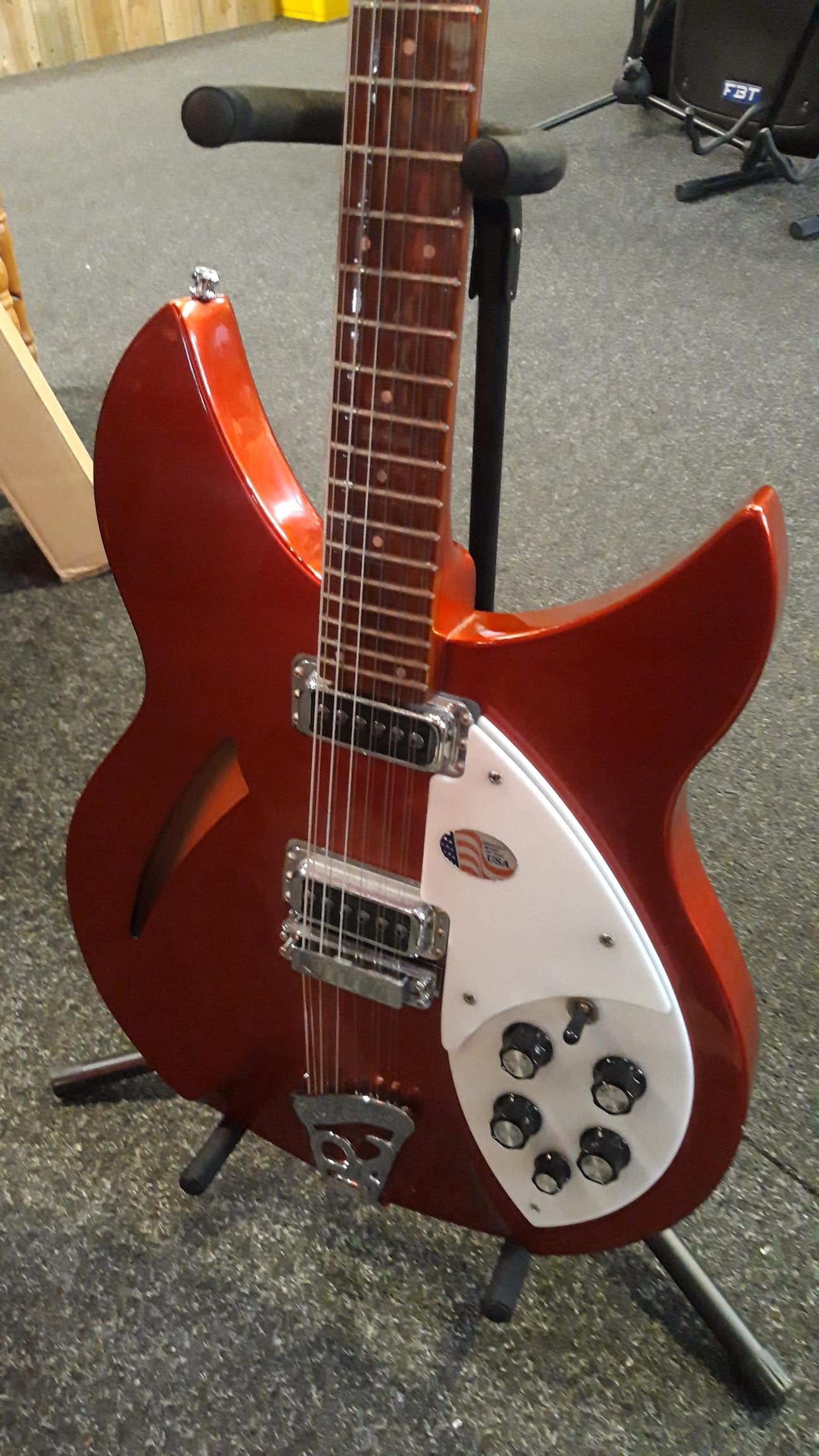 Rickenbacker 330/12 in Limited Edition Ruby Red Finish - CC Music Shop