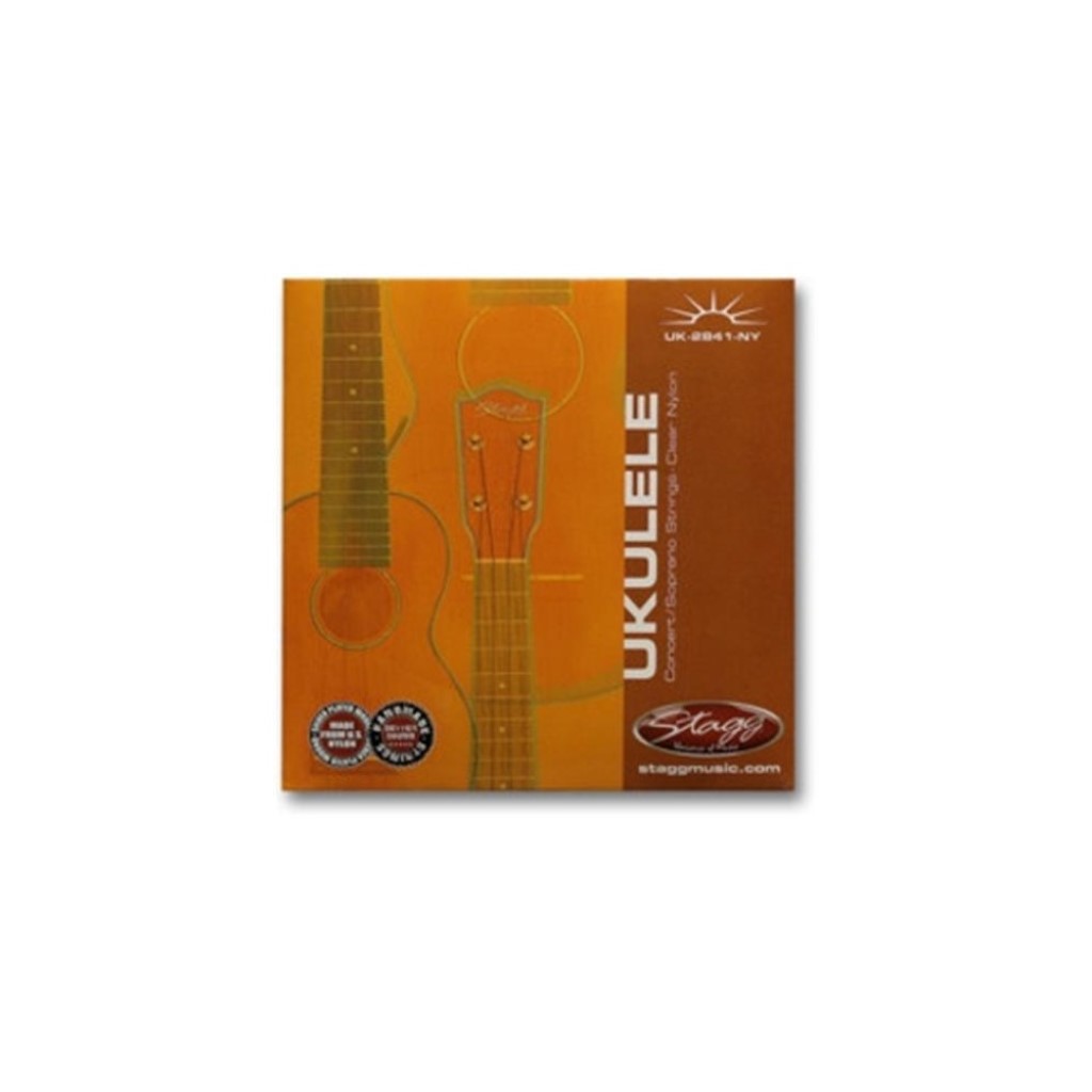 Stagg UK-2841-NY Concert/Soprano Clear Nylon Ukulele Strings - CC