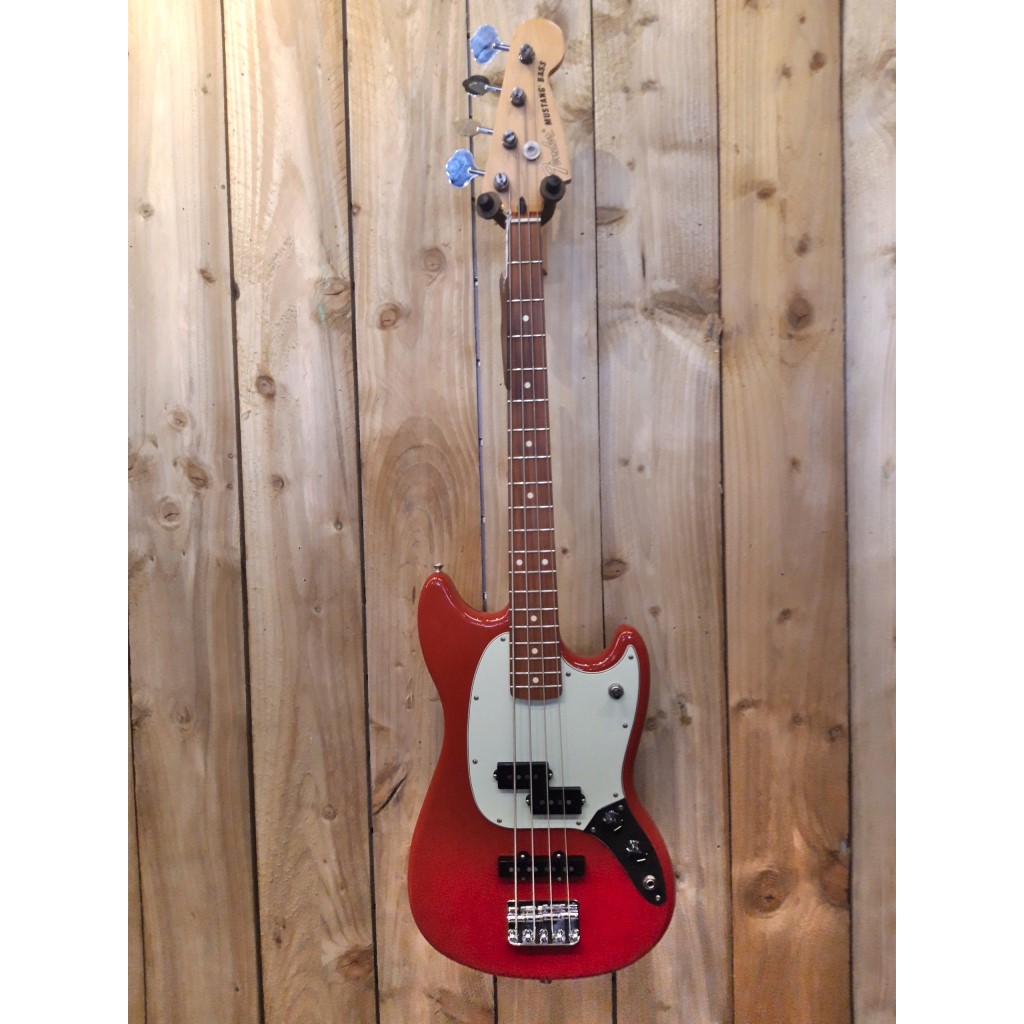 Fender 2018 Player Mustang Bass PJ in Torino Red - CC Music Shop