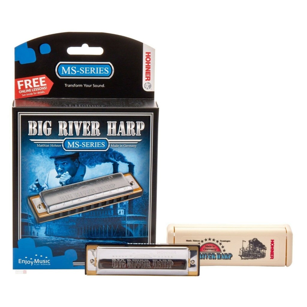 Hohner Big River MS-Series Harmonica in Key of A - CC Music Shop