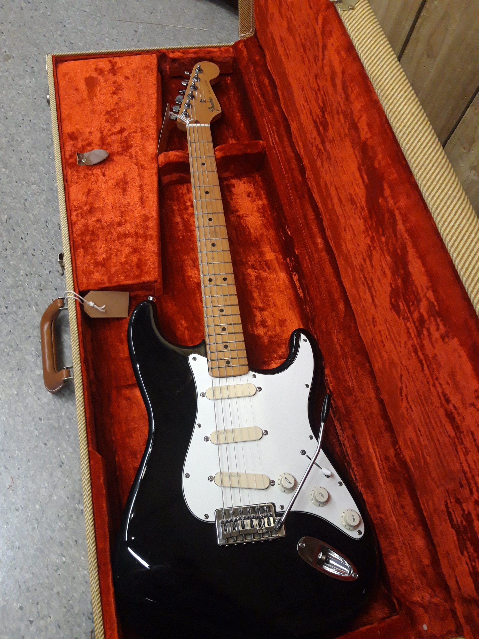 fender USA 89年　Stratocaster アメスタ　usa Fender 1989 'I-Series' Made in USA Export Stratocaster in Black