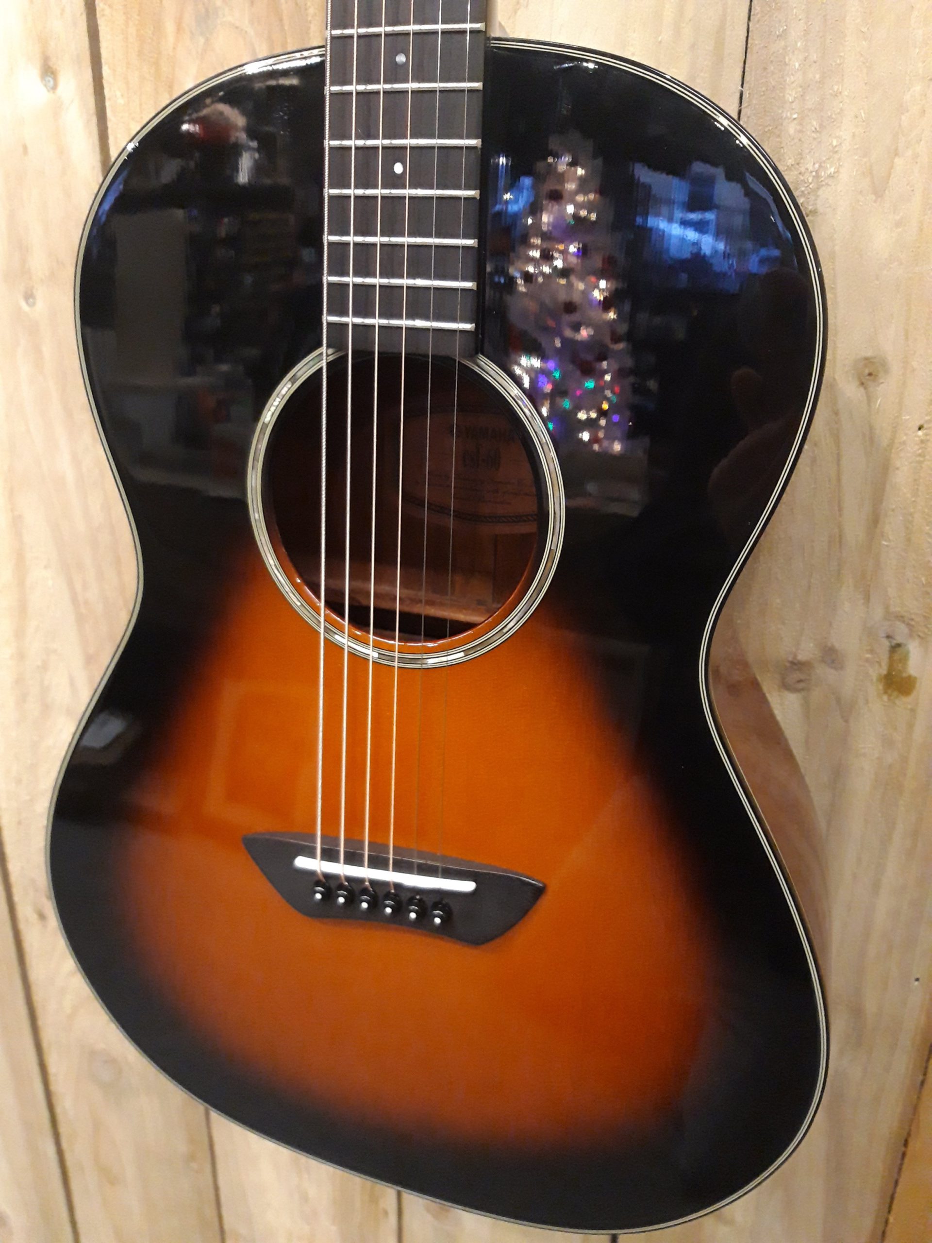 Yamaha CSF-60 Solid Body Parlour Acoustic Guitar - CC Music Shop