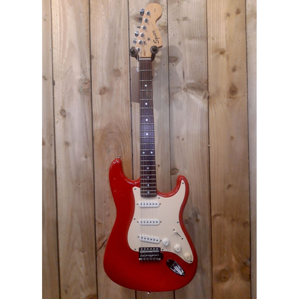Squier Affinity Strat in Red Finish - CC Music Shop