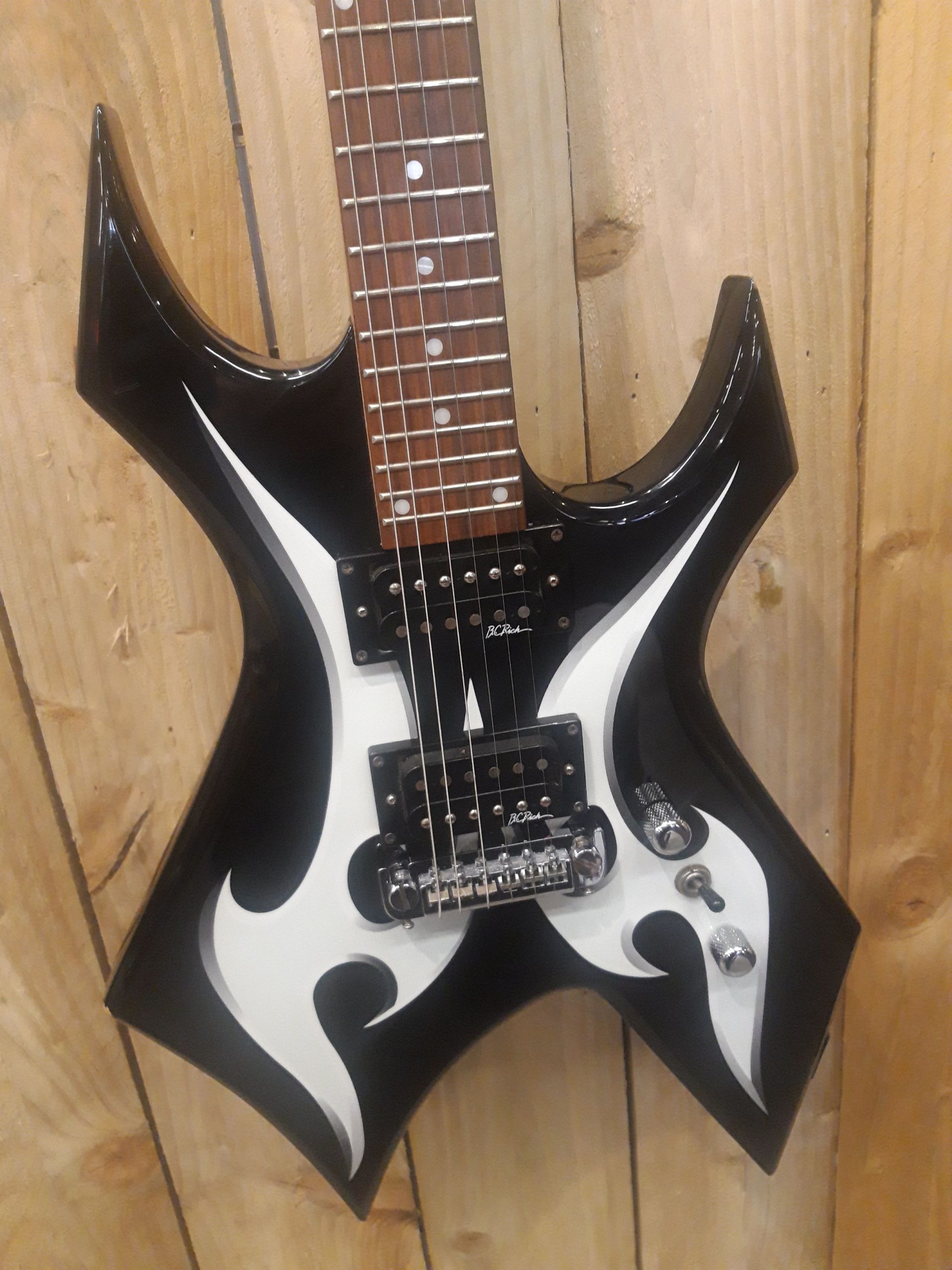 BC Rich Bronze Series Warlock in Black Finish - CC Music Shop