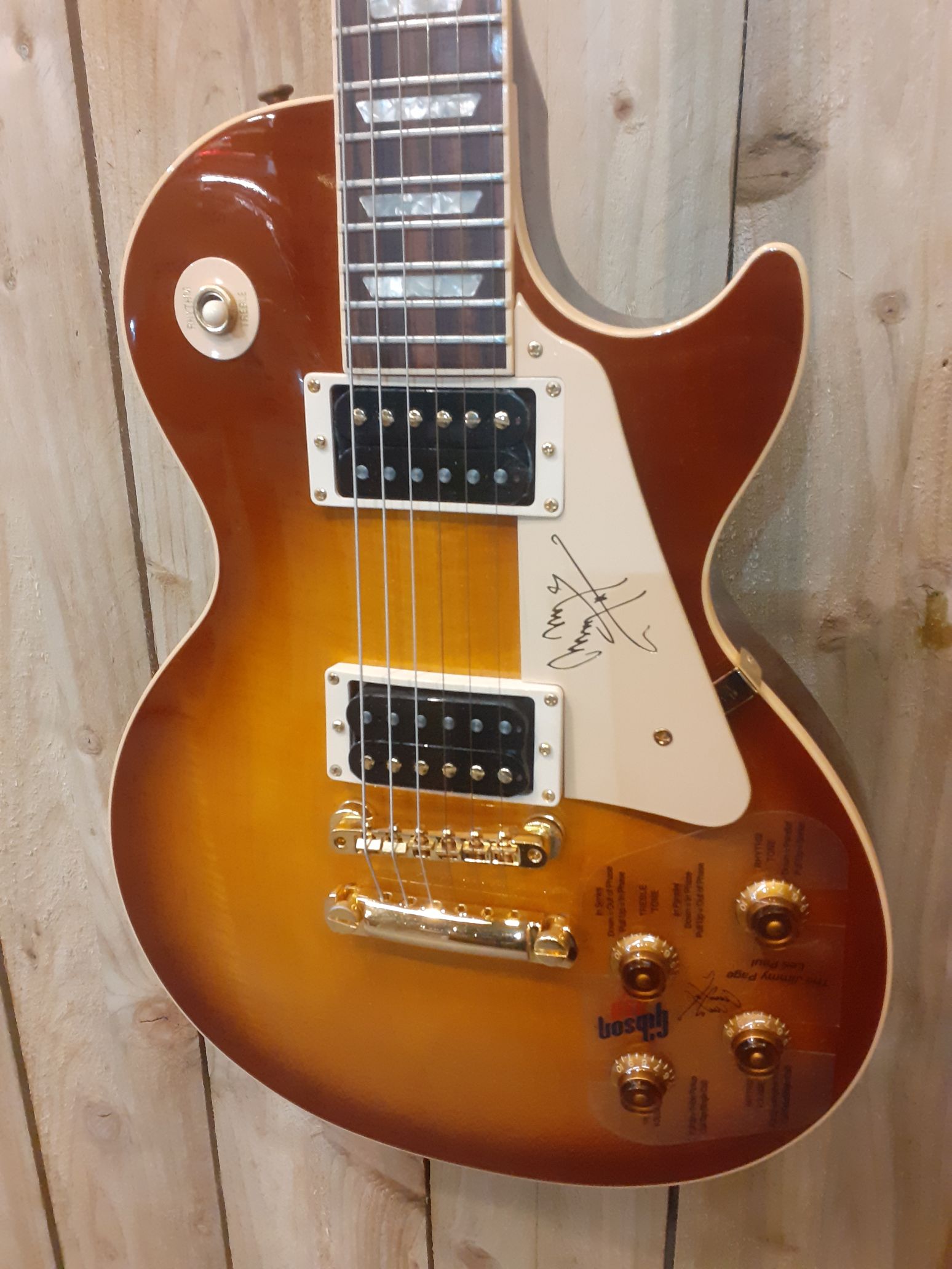 【ポスター】ジミーペイジ　木製パネル加工　80s レッドツェッペリン レッド・ツェッペリン ビカミング | 別府ブルーバード劇場