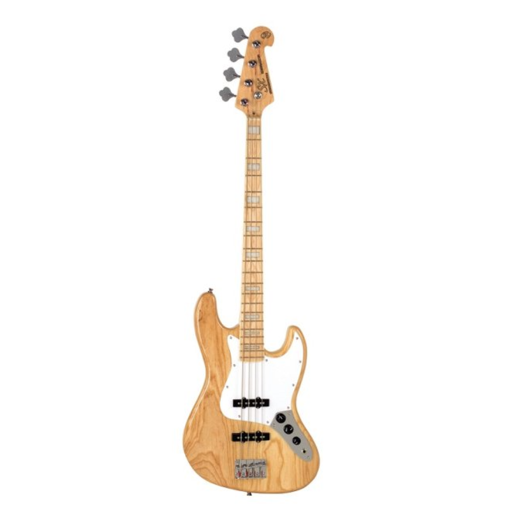 SX 8696 JB Swamp Ash Bass Guitar in Natural Finish - CC Music Shop