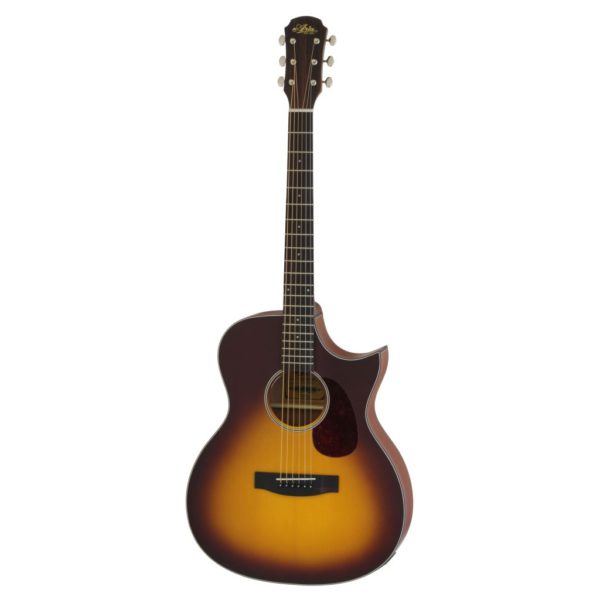 Aria 101CE MTTS Cutaway Electro-Acoustic in Tobacco Sunburst - CC